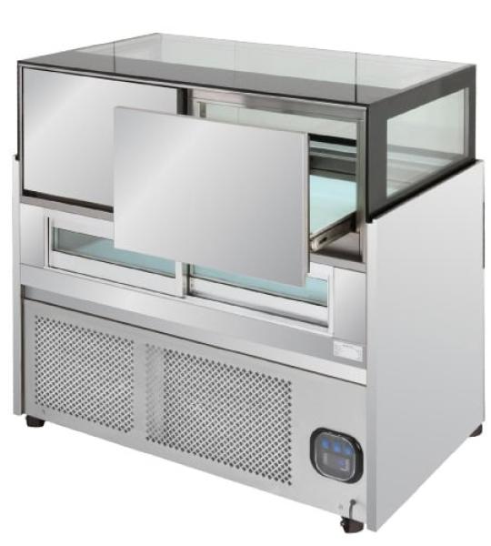 Rectangular Drawer Showcase